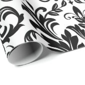 Cadeau Papier peint dans le style baroque. Rangeur transp (Coin rond)
