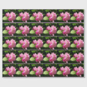 Cadeau Papier Peint Doucement Peonies Roses Enveloppant (Plat)