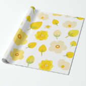 Cadeau Papier peint Golden Bloom Luxe (Déroulé)