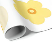 Cadeau Papier peint Golden Bloom Luxe (Coin rond)