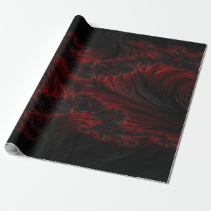Cadeau Papier peint noir et rouge foncé