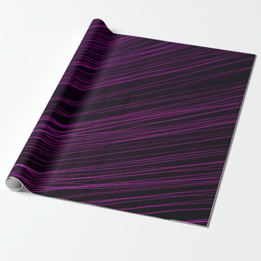 Cadeau Papier peint numérique violet et blanc (Déroulé)