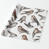 CADEAU PAPIER PEINT OISEAU (Déroulé)