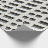 Cadeau Papier peint plan architecture blanc (Coin)