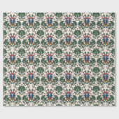 Cadeau Papier peint renaissance floral vintage. (Plat)