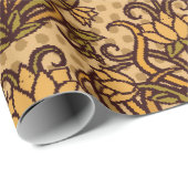 Cadeau Papier peint sans couture de style Art nouveau, Vi (Coin rond)