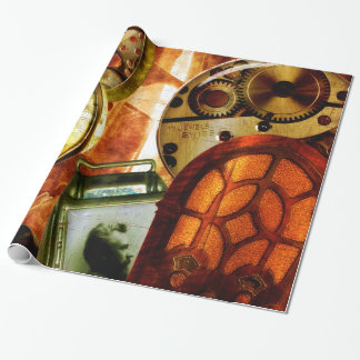 Cadeau Papier peint vintage de Steampunk