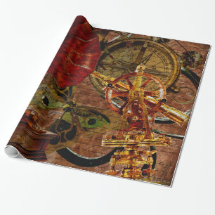 Cadeau Papier peint vintage de Steampunk