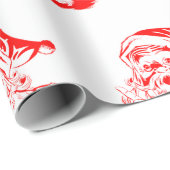 Cadeau Papier Père Noël classique (Coin rond)