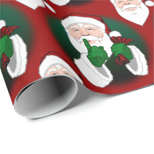 Cadeau Papier père Noël Enveloppement Papier de Noël