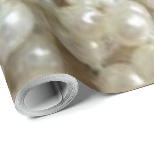 Cadeau papier perles (Coin rond)