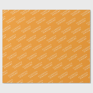 CADEAU PAPIER PERSONNALISÉ LOGO ÉLÉGANT MODERNE CHIC CLAS