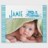 Cadeau Papier photo pour bébé personnalisé (Plat)