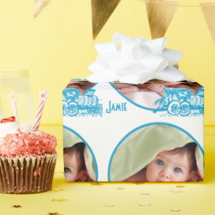 Cadeau Papier photo pour bébé personnalisé