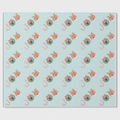 Cadeau Papier photo Red Panda JOY (Plat)