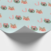 Cadeau Papier photo Red Panda JOY (Coin)