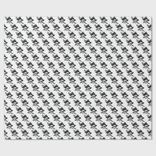 Cadeau Papier pirate (Plat)