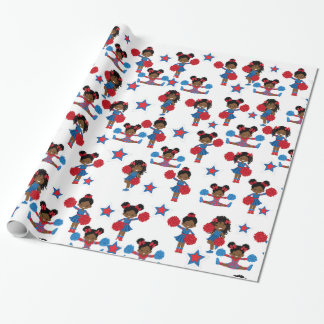 Cadeau Papier pom-pom girl, Enveloppement brillant