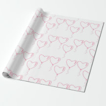 Papier pour envelopper les cadeaux pour la Saint-V
