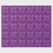 Cadeau Papier pourpre de festin de Scatterletter (Plat)
