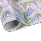 Cadeau Papier Queen (Coin rond)