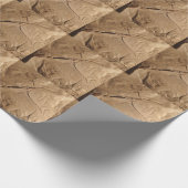 Cadeau Papier Recyclé : Texture écologique. (Coin)