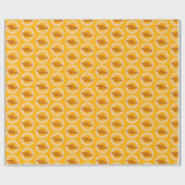 Cadeau Papier Retro Groove (Plat)