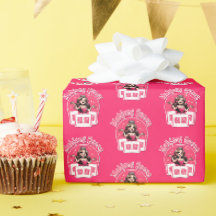 Papier rose Mahjong Queen enveloppant