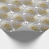 Cadeau Papier Rose romantique blanc (Coin)
