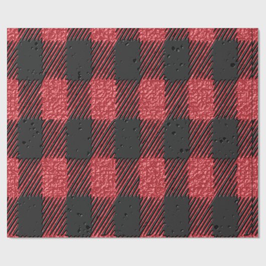 Cadeau Papier rouge (Plat)