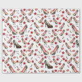 Cadeau Papier rouge à lèvres (Plat)