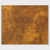 Cadeau Papier rustique doré Abstrait sur papier d'emballa (Plat)