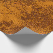 Cadeau Papier rustique doré Abstrait sur papier d'emballa (Coin)