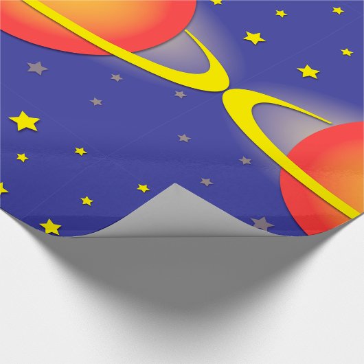 Cadeau Papier Saturn Wrapper