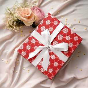 Cadeau Papier scandinave nordique d'enveloppement de Noël