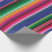 Cadeau Papier Serape Fiesta Wrapper (Coin)
