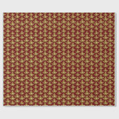 Cadeau Papier Souvenir Gold Canada (Plat)