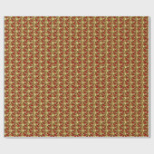 Cadeau Papier Souvenir Gold Canada (Plat)