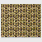 Cadeau Papier Souvenir Gold Canada (Plat)