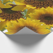 Cadeau Papier tournesol enveloppant mat (Coin)