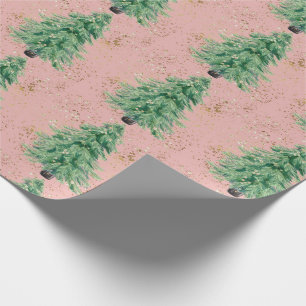 Cadeau Papier traditionnel/classique Arbre de Noël