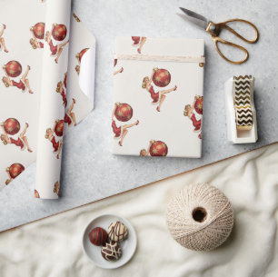 Cadeau Papier traditionnel Vintage de Noël