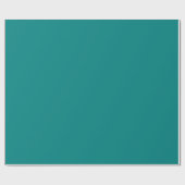Cadeau Papier vert turquoise (Plat)