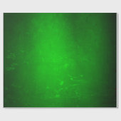 Cadeau Papier vert Vintage de Noël (Plat)