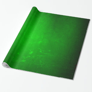 Cadeau Papier vert Vintage de Noël