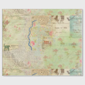 Cadeau Papier vintage (Plat)