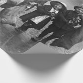 Cadeau Papier Vintage de Noël MISTLETOE (Coin)