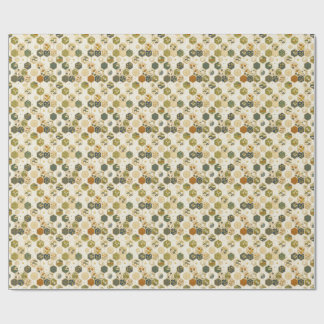 Cadeau Papier Washi Japonais Motif Hexagone | Sans Coutur