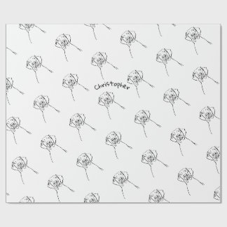 Cadeau Papier Weimaraner personnalisé