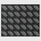 Cadeau Papier Wespe Wrapper (Plat)